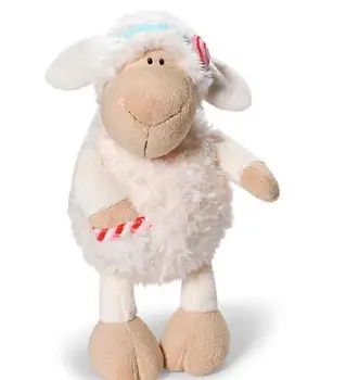 

candice guo! New style super cute plush toy nice sweet candy sheep stuffed doll creative lover birthday Christmas gift 35cm 1pc