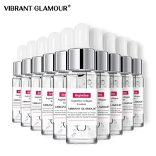 VIBRANT GLAMOUR Argireline Collagen Face Serum Set Peptides essence Anti-Aging Wrinkle Whitening Moisturizing Lift Firming 10PCS