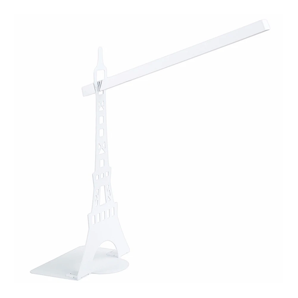 

Dimmable Touch-Sensitive Controller Flexible Neck  Eiffel Tower LED Table Lamp Eye-Protection USB Reading Night Light