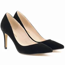 Classic Pointed Toe High Heels Stilettos Cheap Womens Dress Shoes Online Pumps And Heels