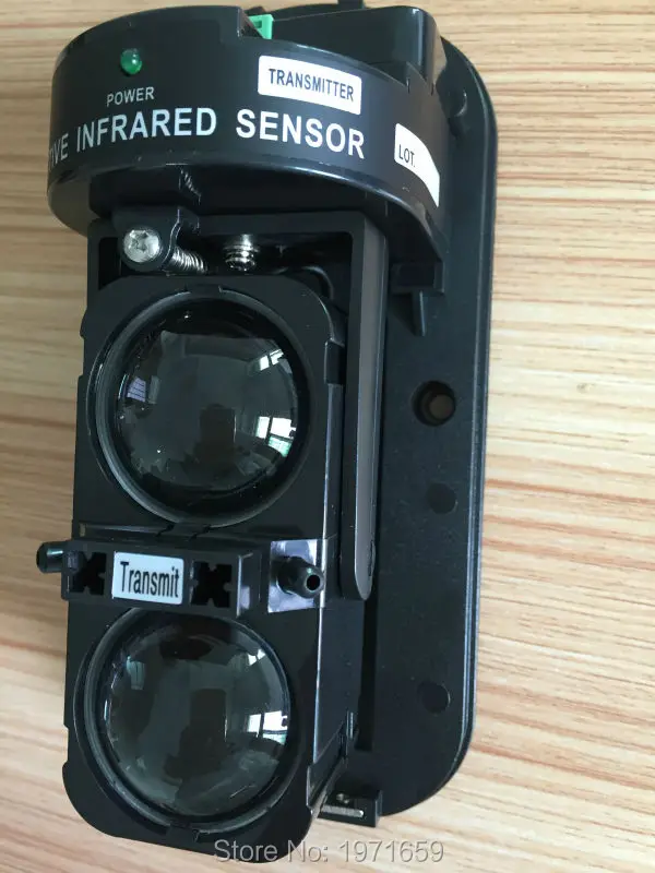 Perímetro-fotoelétrico Wired Dual Beams Sensor com transmissor
