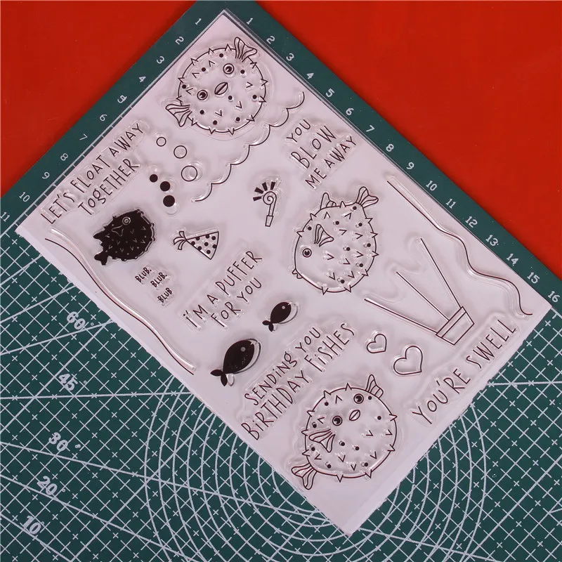 Transparent Clear Silicone Stamps for DIY Scrapbooking Card Making diy photo Roller album Decorative Stempel