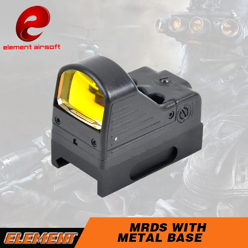Оптический прицел для охотничьей винтовки Element Airsoft с красной точкой тактический