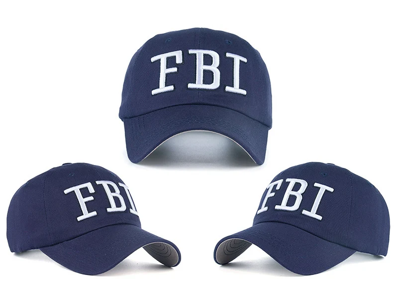 Fashion Letter Embroidery Baseball Cap FBI Brand New Outdoor Sport Snapback Hat Men Women Tactical Sun Caps Casquette CP0151 (9)