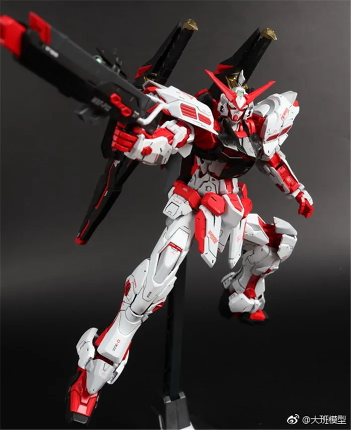 Мобильный костюм daban Gundam игрушки MG 1/100 MBF-P02M Красное Семя сбивающаяся Рама W/MARS куртка сборная фигурка боевого робота