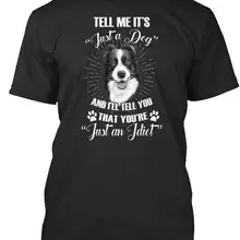 Летние Стильные модные футболки мужские короткие футболки с круглым вырезом и коротким рукавом с рисунком собаки модные брендовые футболки из 162% хлопка с принтом