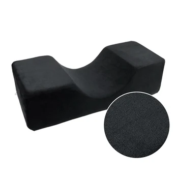 

Grafting eyelashes special pillows leather and flannel Pillow Eyelash Make Up Extension Curve Salon Use Neck Eyelash Pillow