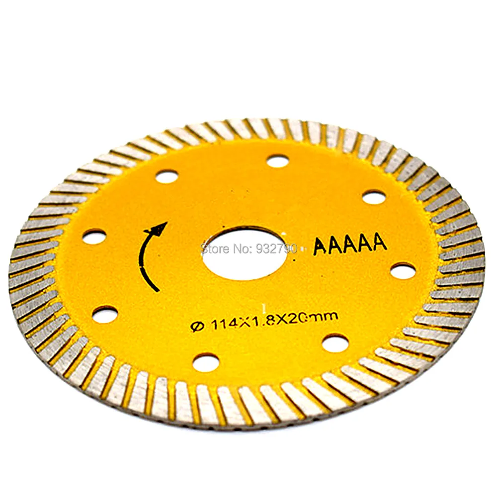 115mm Ultra-thin Diamond Cutting Disc Masonry Stone Hard Brick Tiles Concrete