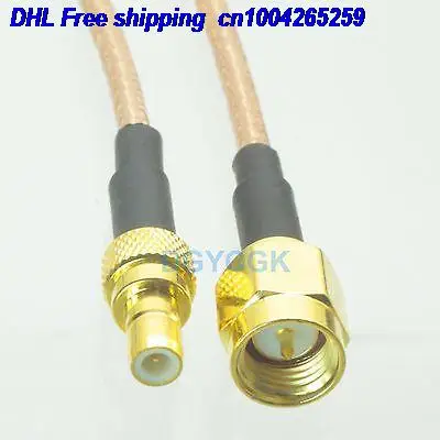 EMS/DHL 50 шт. SMA штекер для SMB прямой RG316 Перемычка косички 6 &quotкабель 22j | Инструменты