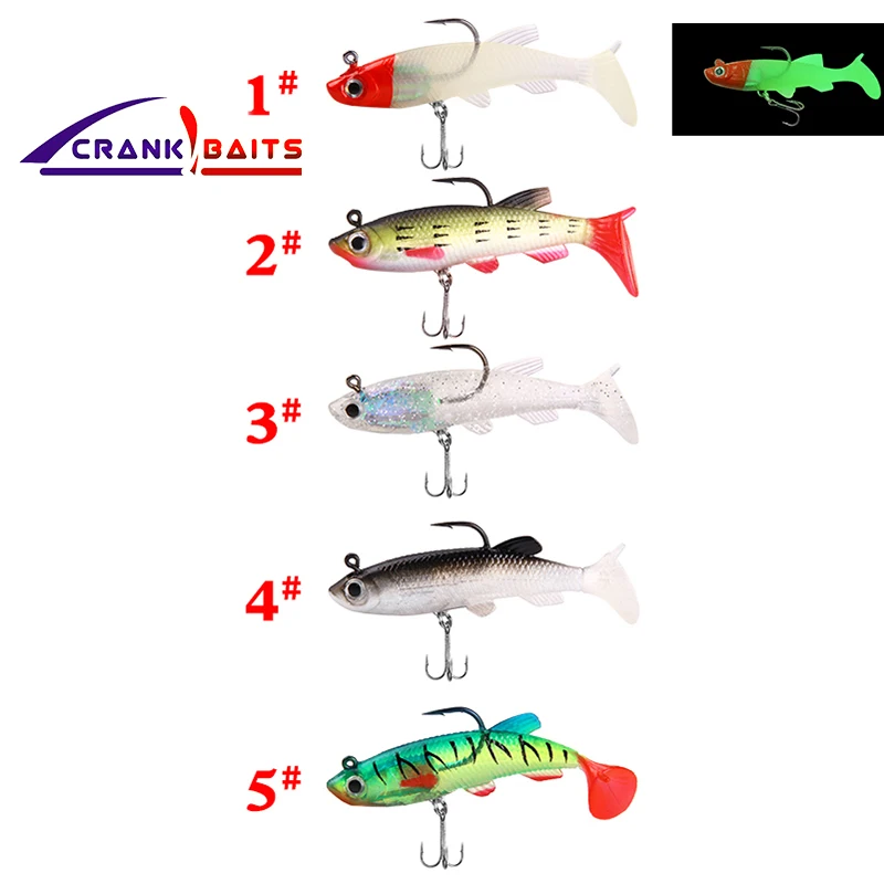 

CRANK BAITS 2018 Fishing Lure 75mm /13.1g Floating And Sinking Soft Wobblers Bait Long Casting DIY Color Option Model YB96