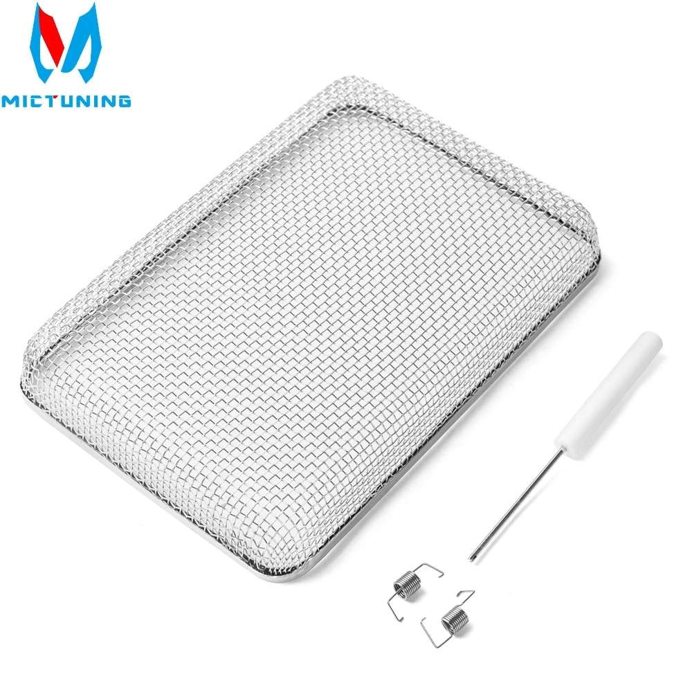 

MICTUNING Flying Insect Screen RV Water Heater Cover Screen Keeps Pests Out Stainless Steel Mesh Screens with Installation Tool