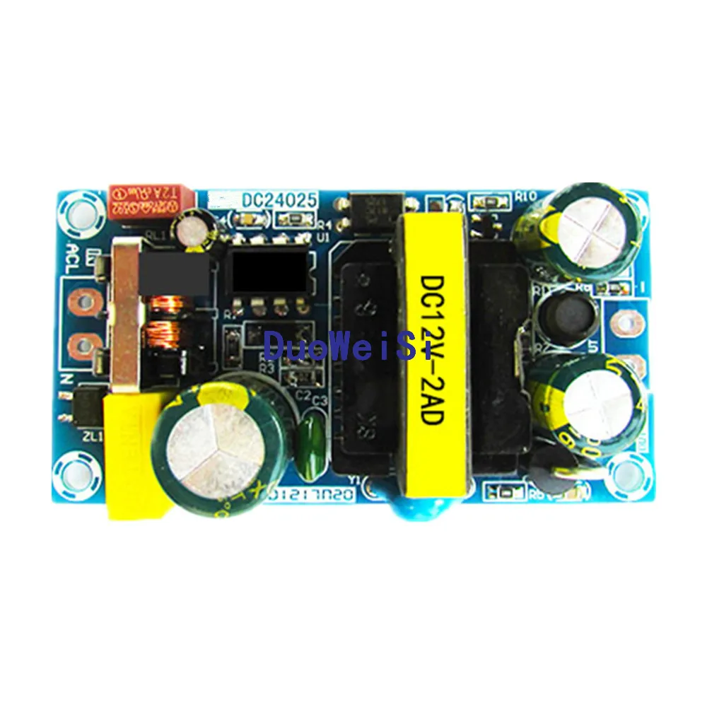 

DuoWeiSi 12V 1A switching power supply board module bare board micro 12V12W 10W power supply module AC-DC power supply