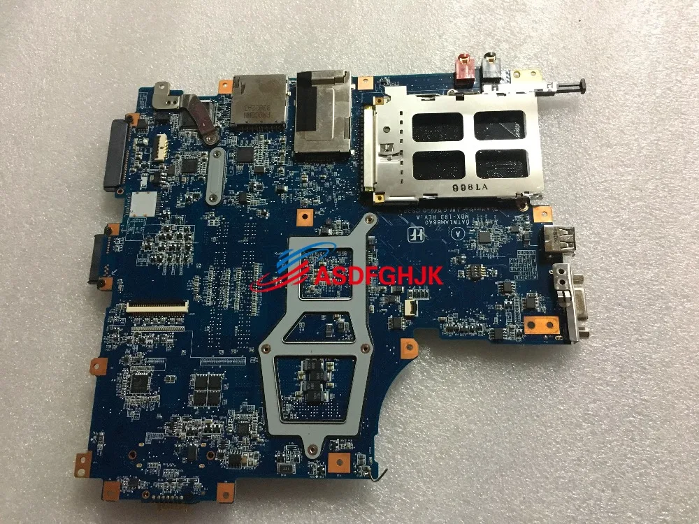  FOR Sony VAIO VGN-BZ BZ11XN Motherboard MBX-193 DA0TW1MB8C0 A1542723A 100% TESED OK