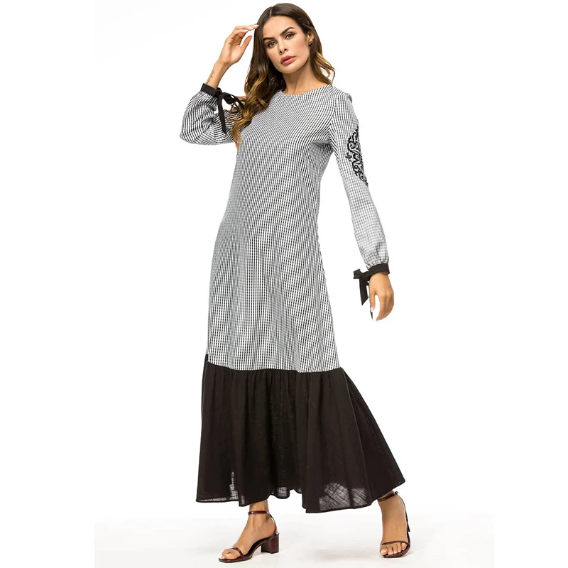 Vestidos кафтан арабский абайя Дубай мусульманский хиджаб платье Абая для женщин Катара халат Musulmane Longue турецкая исламская одежда