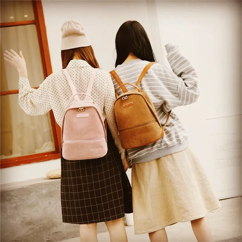 Fashion Women 2018 Cute Backpack For Teenagers Children BackPack Set 2pcs Backpack Shoulder Bag Girls Backpacks Feminine Packbag