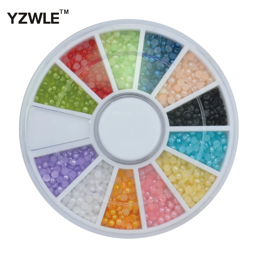 

YZWLE 1 Wheel 3D Diy Design Nail Art Decoration / Nail Jewelry / Nail Tool, Perfect Use For Nail Salon (ZH-68)