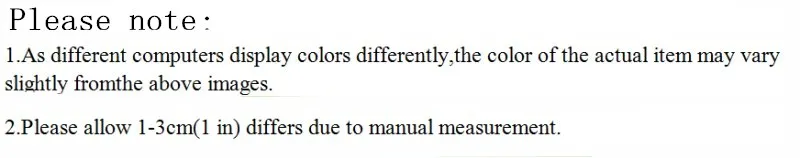 please note_