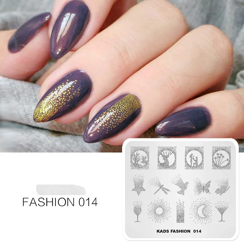 

Rolabling Stamping Plates Nail Art Stamp Template DIY Polish nail stamp Stencil Manicure Tool for Stamping plates Nail