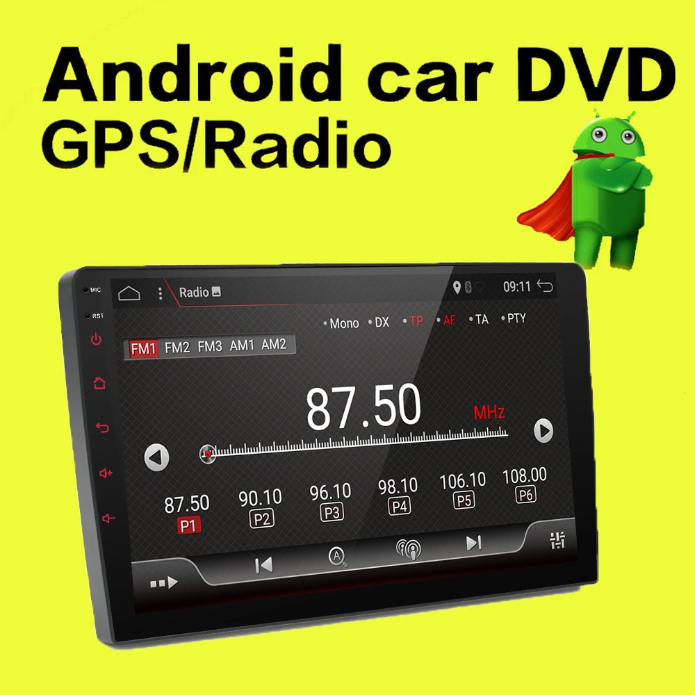 

10.1 inch Android 7.1 universal Car Radio 2 din android car radio DVD Player GPS NAVIGATION WIFI Bluetooth MP5 Player Rear CAM