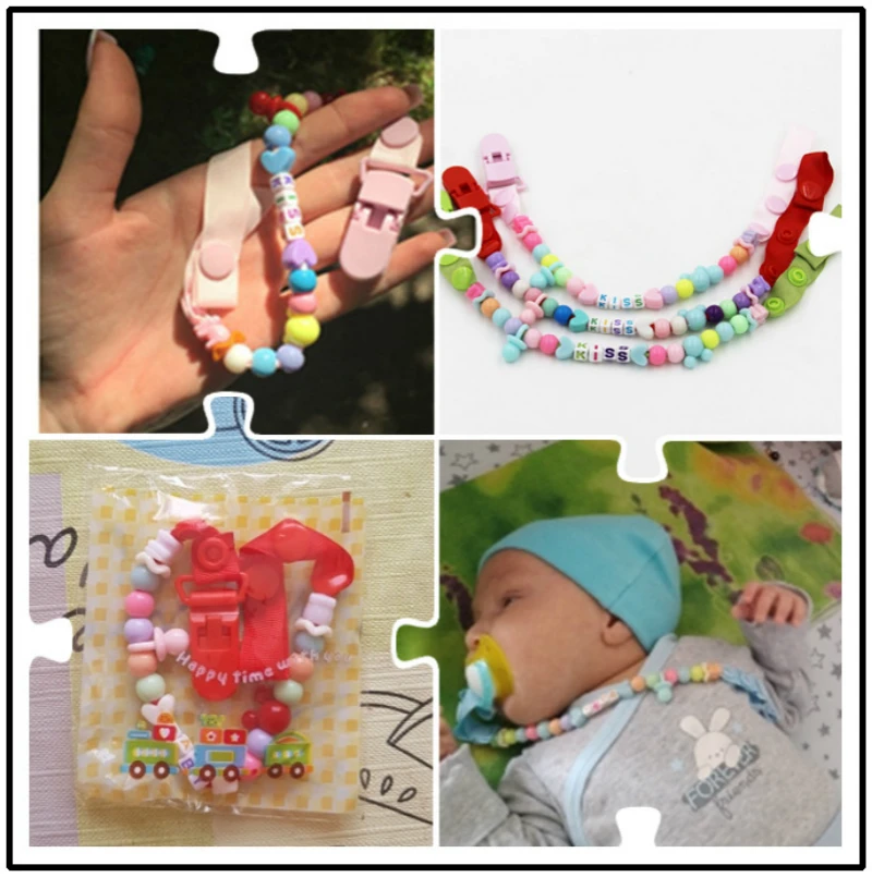 2018 Baby Pacifier Clips Holder Chain Baby Chew Toy Chupeta Teether