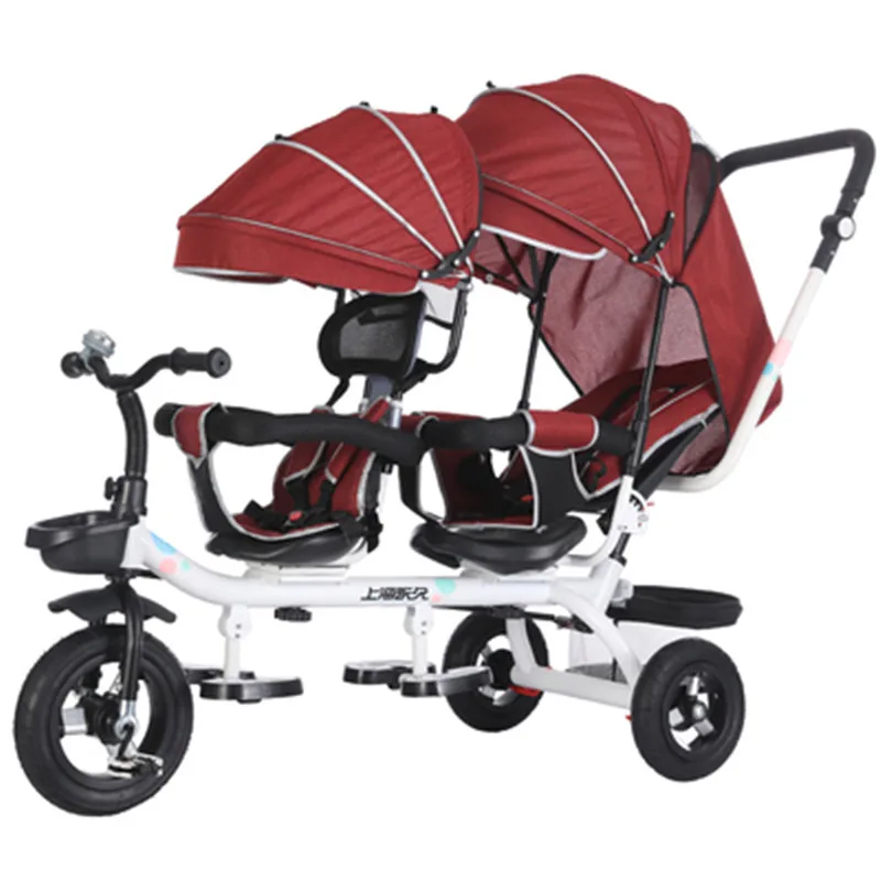 4 child stroller