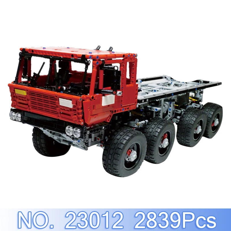 

Lepin 23012 Technic MOC Figures 2839Pcs Arakawa Moc Tow Truck Tatra 813 Model Building Kits Blocks Bricks Sets Educational Toys