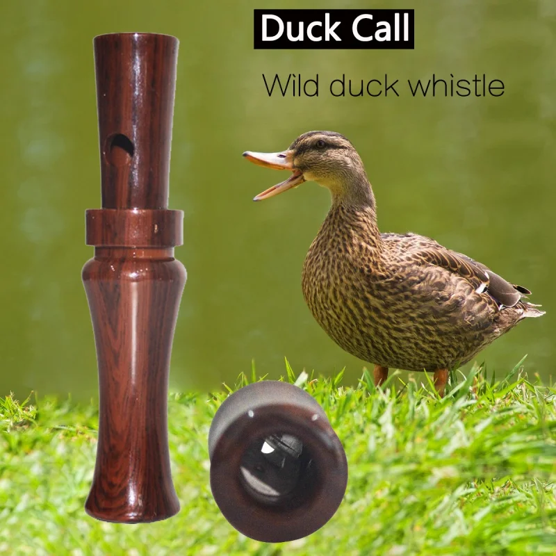 Hunting Whistle Hunt Outdoor Sound Wooden Hunting Wood Hunter Duck Call 