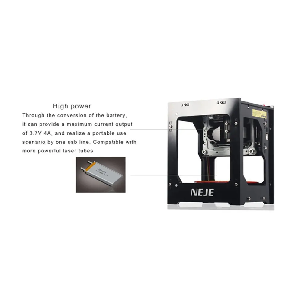 NEJE DK-8-FKZ 1500mw/2000mW/3000mW USB Laser Engraver Mini Desktop Printer Advanced Laser Engraving Machine for Windows