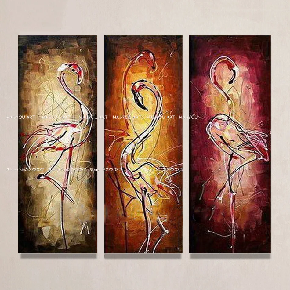 Unframed-Abstract-Swan-Animals-Hand-Painted-Oil-Painting-Modern-Wall-Art-Picture-Canvas-Painting-Home-Decor (2)