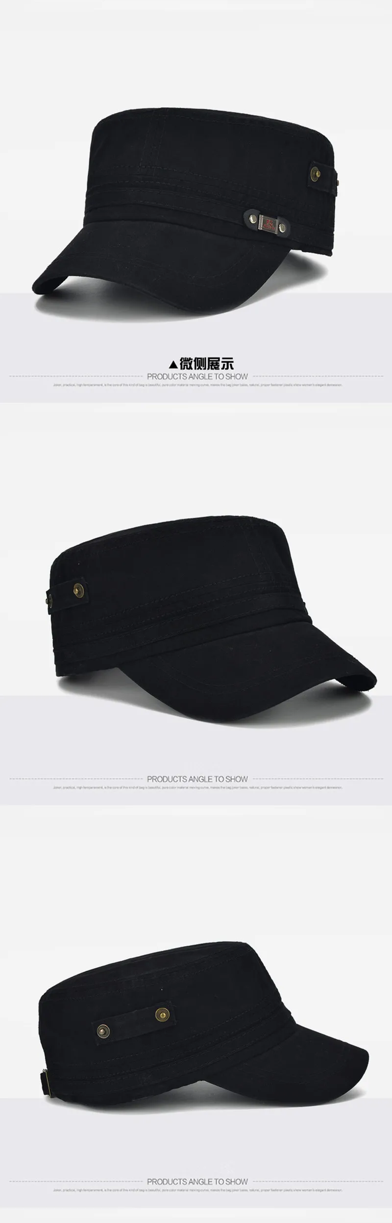 SILOQIN, регулируемый размер головы, плоская кепка s, Мужская Бейсболка, Модная хлопковая винтажная армейская Военная Кепка для мужчин, новые бренды, шапка для папы