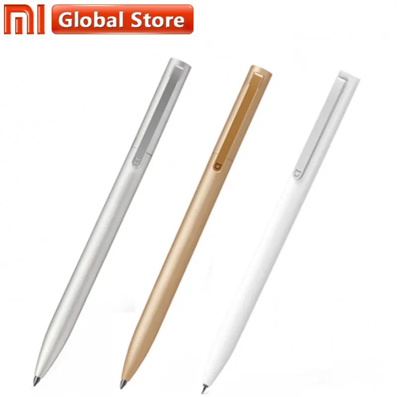 

Original Xiaomi Mijia Sign Pen MI Pen 9.5mm Signing Pen PREMEC Smooth Switzerland Refill MiKuni Japan Ink (Black/Blue) Best Gift