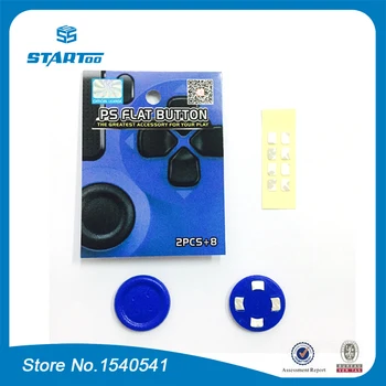 

10set/lot Project Design Gamepad PS Flat Button for PS4 Controller