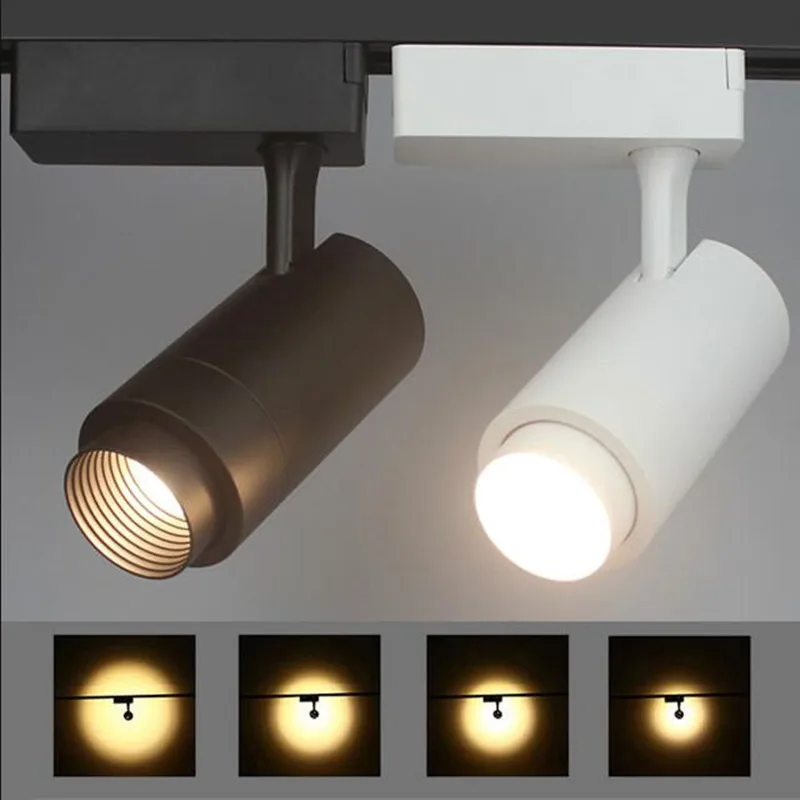 

Track Rail 12W Guide Rail lights 30W Rail Spotlight dimmable 20W Beam Angle Adjustable Rail Track light for Back Ground Lighting