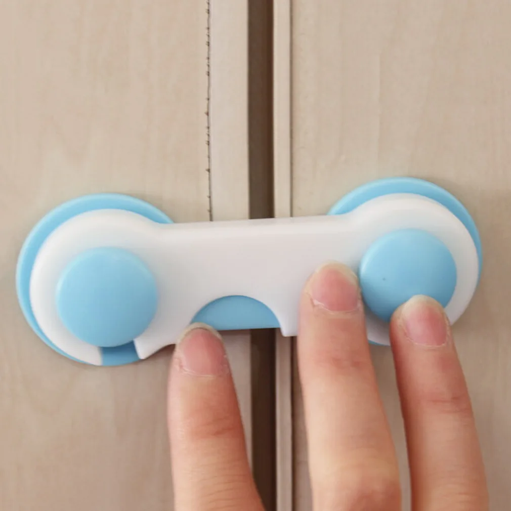 

1pc Baby Kids Safety Lock Care Prevent Child From Opening Cupboard Doors Cabinet Drawer Refrigerator Toilet Door Closet