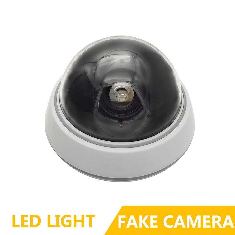 

CCTV Dummy Dome Camera Outdoor Indoor Realistic Fake Camera Security Surveillance Camera IR Simulation Camera Wistino