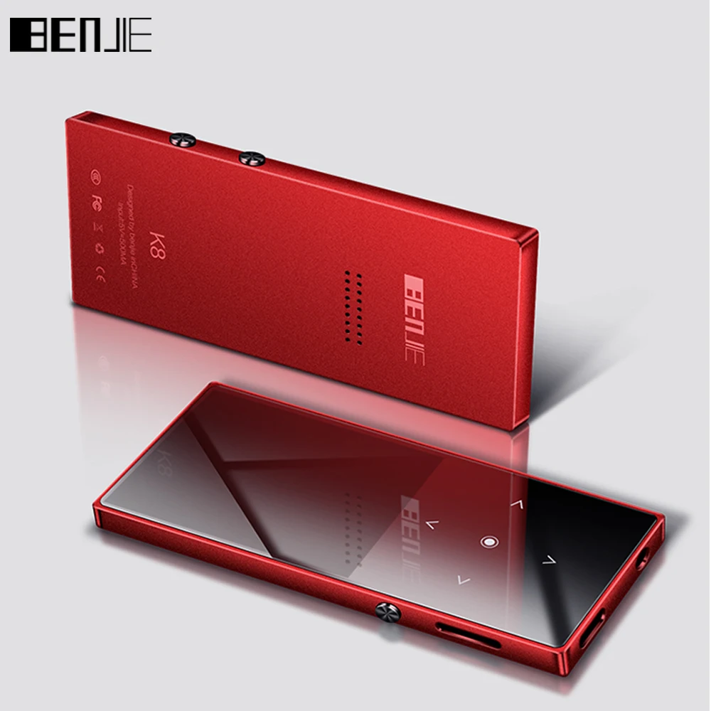 Новый MP3 плеер BENJIE K8 встроенный динамик сенсорная клавиша ультра тонкий