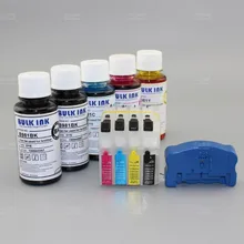 Чернильный способ заправки чернил+ чип resetter+ LC233 LC235 LC237 пустой многоразовый струйный картридж W/O чипы для MFC-J4120 J4620 J5320 и т. д