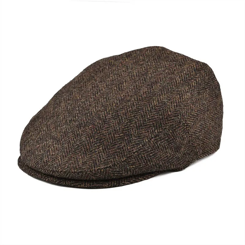 womens tweed flat cap