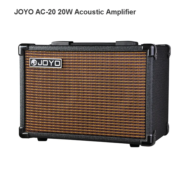 Cheap JOYO AC-20 20w Amplifier for Acoustic Guitar 3 built-in digital effects of Chorus, Delay and Reverb Volume Control AMP Free Ship