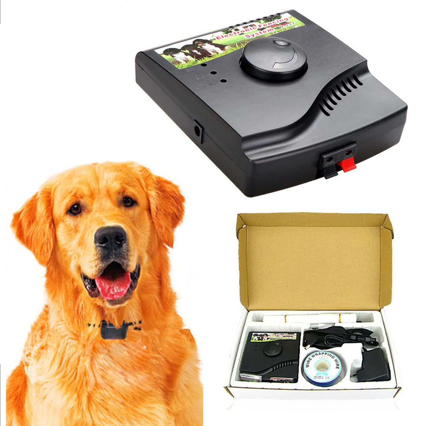 Pet Dog Frencing System Smart Electronic Dog Training Tools Security