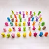 10 Pcs/lot Cute Mini Sucker Dolls Strange Animal Cupule Suckers Kids Action Toy Capsule Model Suction Cup Puppets ► Photo 3/5