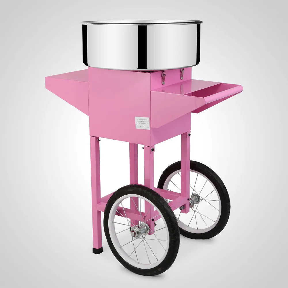 

Europe Stock COTTON CANDY MACHINE + CART FLOSS MAKER