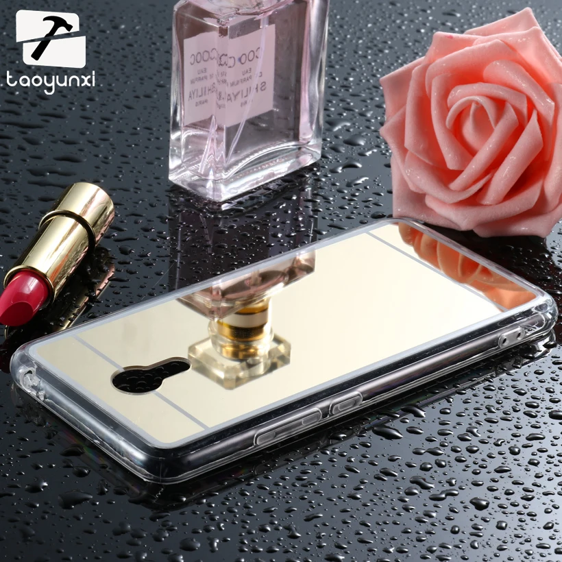 

TAOYUNXI Mirror Silicone Phone Case For Meizu M3 M5 Note Meilan Note 3 5 Meilan Note3 Bag Cover For Meizu M3 Note Mirror Case