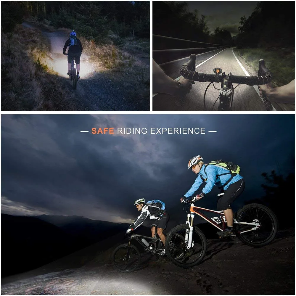 Excellent High Light T6 LED Cycling Safety warning light Bike Lamp Waterproof Bicycle Head Light Flashlight Велосипедные аксессуары #15 4