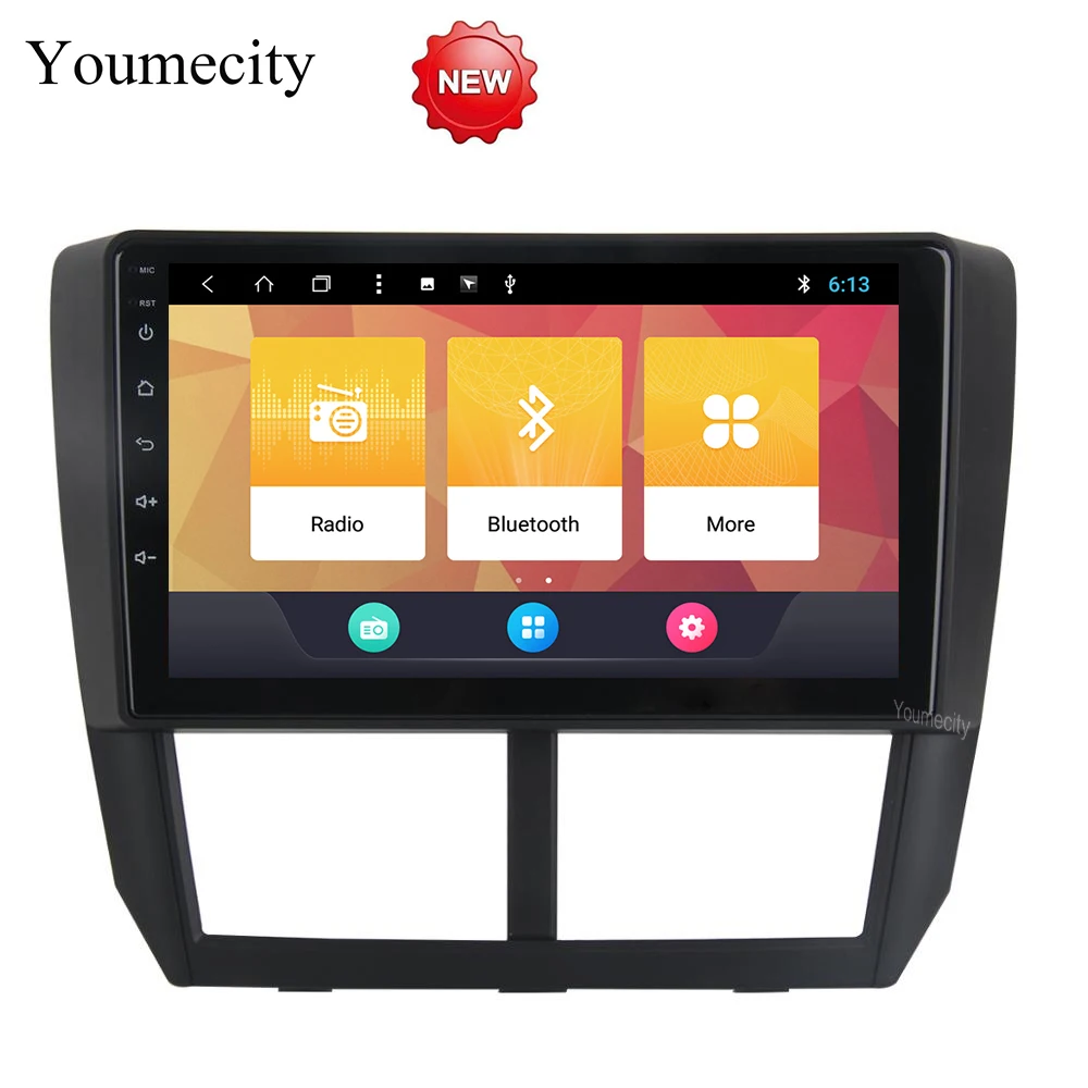 

9 inch Android 8.1 Octa 8 Core 2G RAM 32G ROM Car DVD Player for Subaru Forester 2008-2012 Car Radio GPS Navigation BT WIFI Map