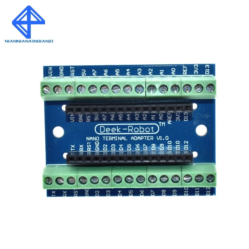 Стандартная плата адаптера клеммы для Arduino Nano 3 0 V3.0 AVR ATMEGA328P модуль расширения Shiled