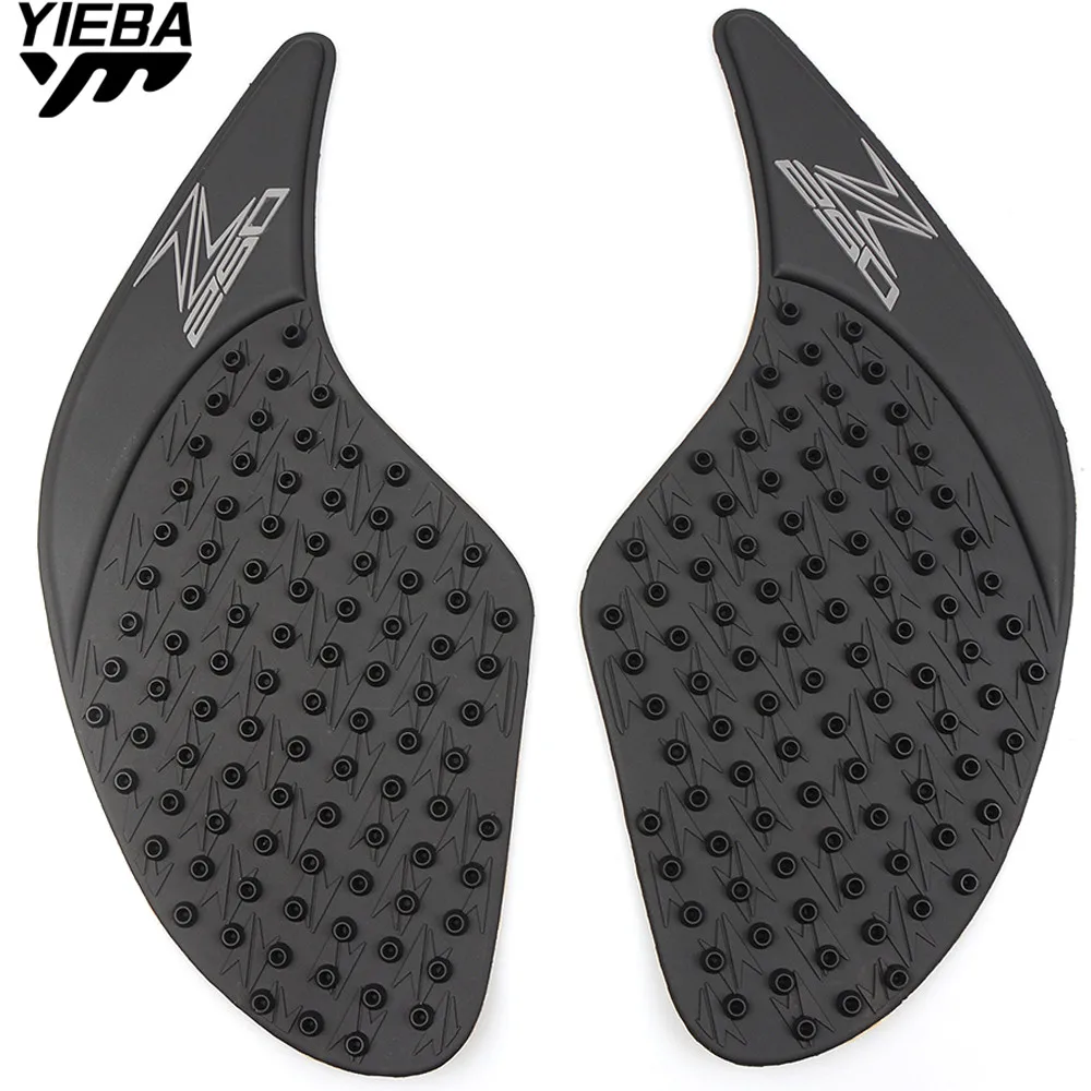 Motorcycle Stickers Black Tank Traction Pad Side Gas Knee Grip Protector LOGO for KAWASAKI NINJA 250 300 Z250 Z 250 2012-2015