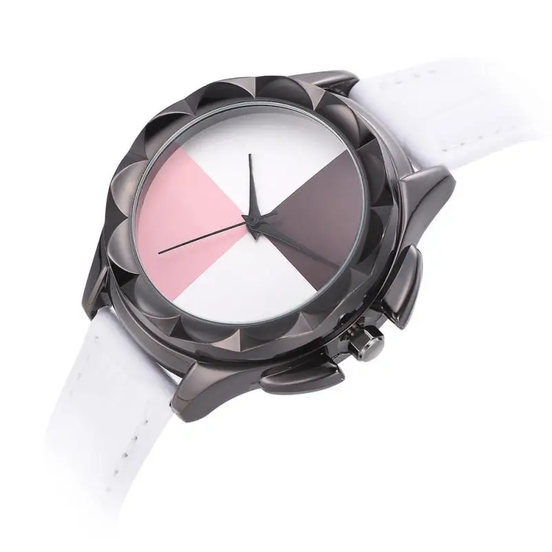 

Temperament Fashionable clock women 2018 Business Leather Women's watches quartz Precise Simple luxury Ladies wristwatches #D