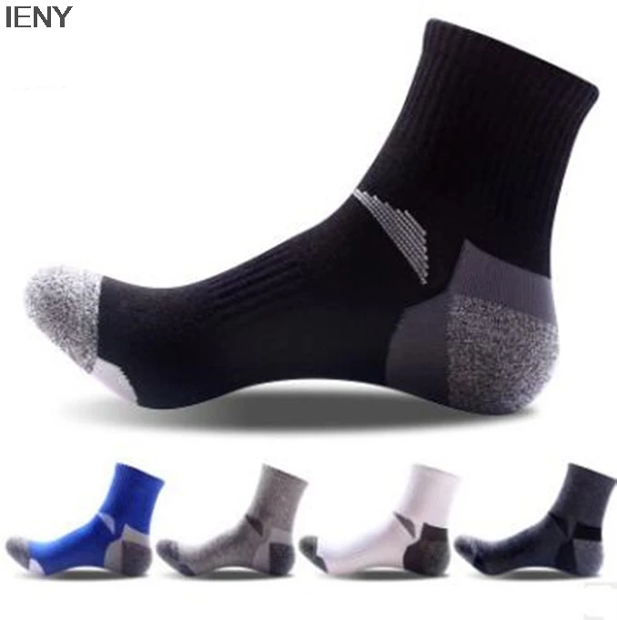 

IENY New men's socks outdoor climbing sports socks basketball socks cotton