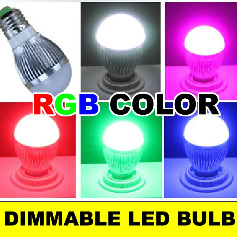 

Super Bright Dimmable 3W 5W 7W LED Bulb AC 110V 220V 240V E27 Base Led Light Cold White Warm White LED LAMP For Home